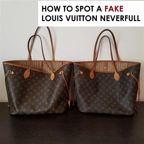 real vs fake louis vuitton neverfull gm|is Louis Vuitton Neverfull real.